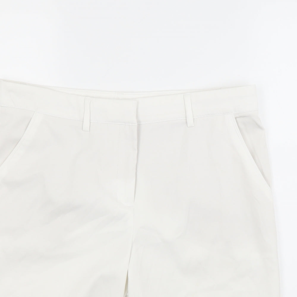 Preworn Womens White   Chino Shorts Size 10