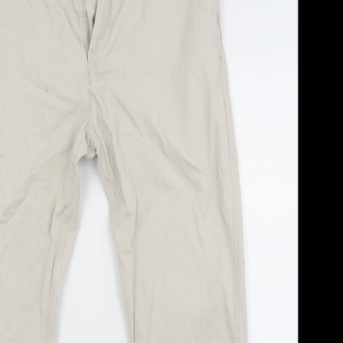 Marks and Spencer Mens Beige   Trousers  Size 38 L31 in