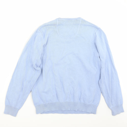Marks and Spencer Womens Blue   Pullover Jumper Size L