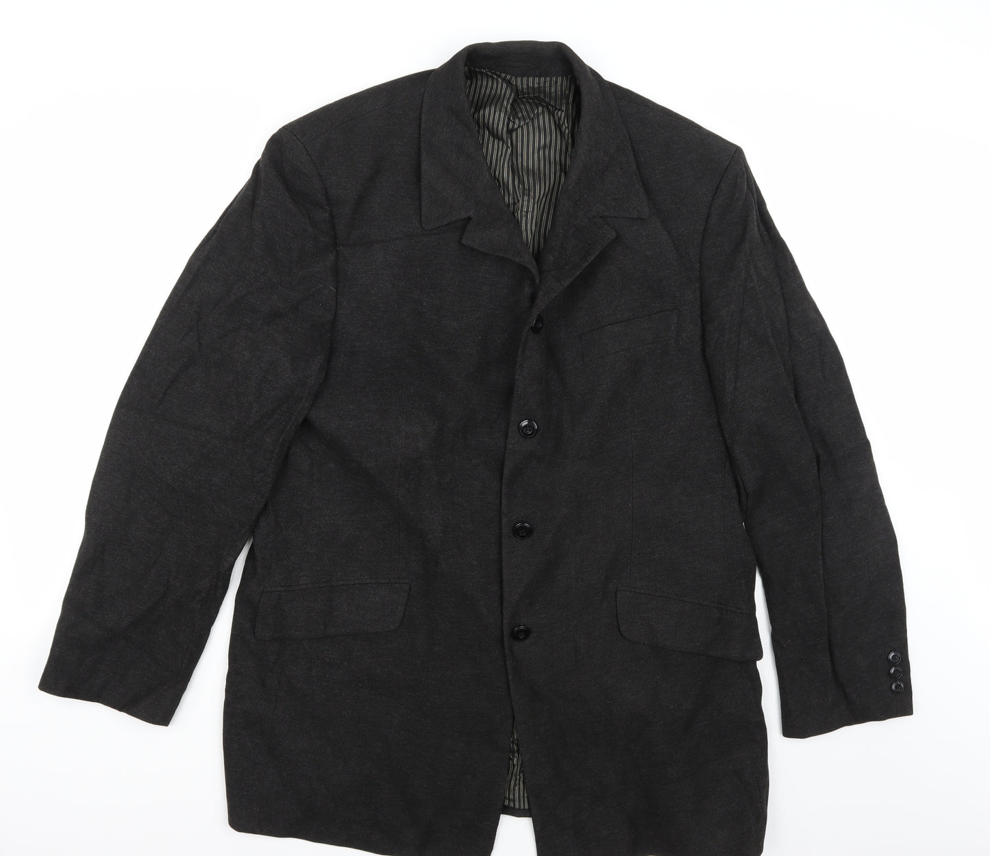 Preworn Mens Brown   Jacket Suit Jacket Size 38