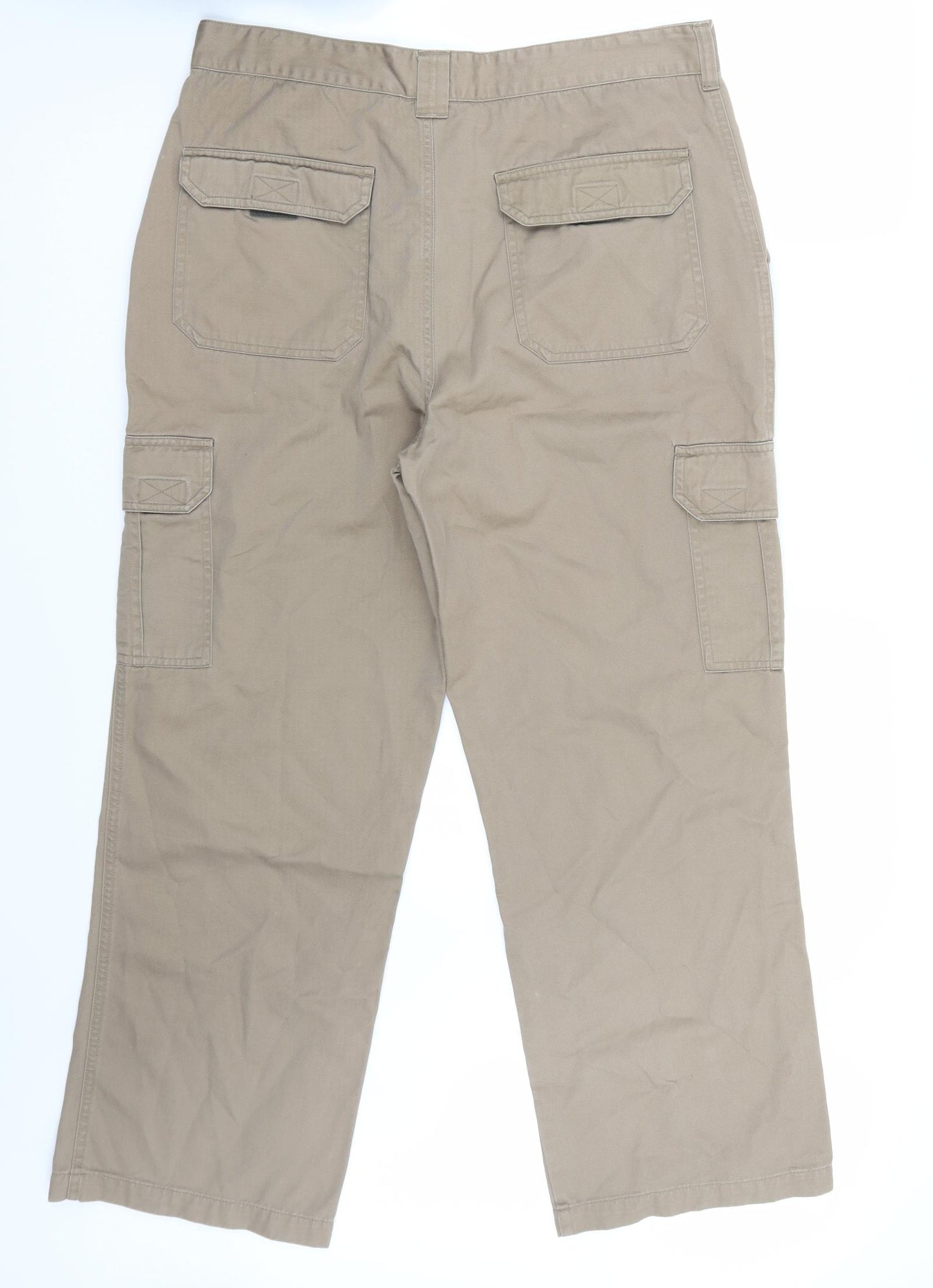 George Mens Brown   Cargo Trousers Size 34 L29 in