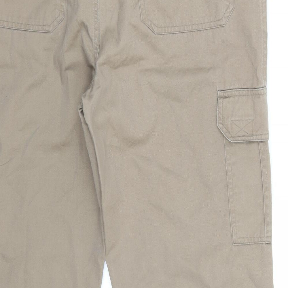 George Mens Brown   Cargo Trousers Size 34 L29 in