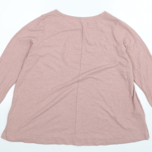 NEXT Womens Beige   Pullover Sweatshirt Size 14