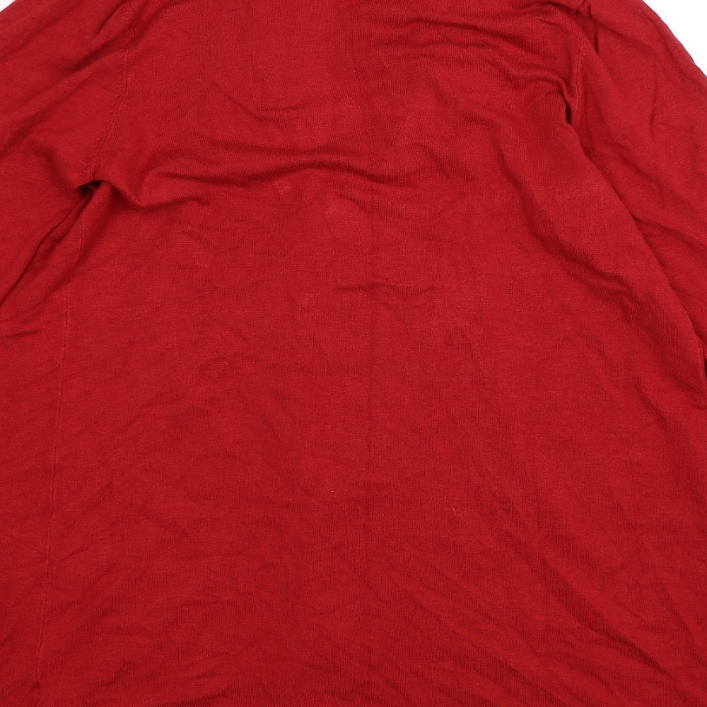 Arcadia Womens Red   Cardigan Jumper Size 18