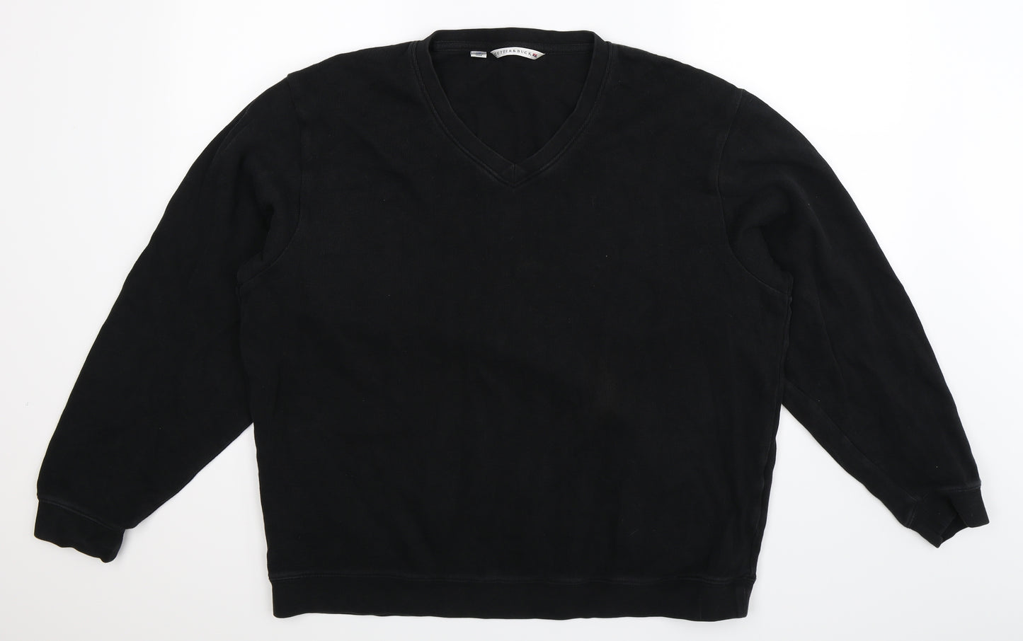 Cutter & Buck Mens Black   Pullover Sweatshirt Size L