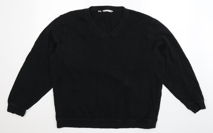 Cutter & Buck Mens Black   Pullover Sweatshirt Size L