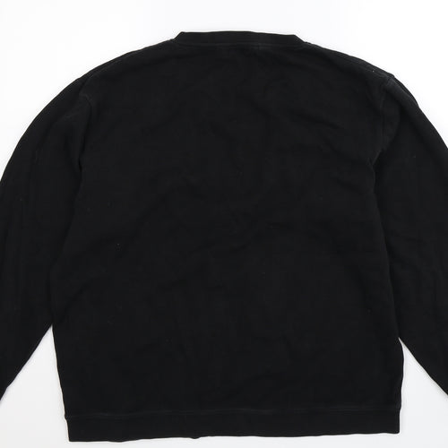 Cutter & Buck Mens Black   Pullover Sweatshirt Size L