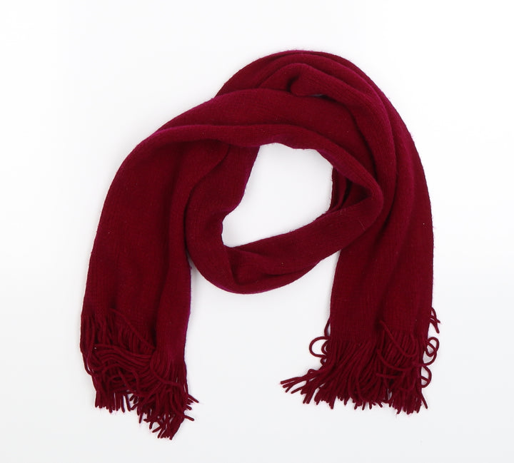 Preworn Unisex Purple  Knit Scarf  One Size