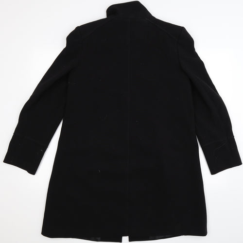 BHS Womens Black   Overcoat Coat Size 12
