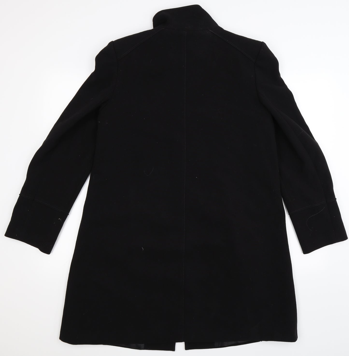 BHS Womens Black   Overcoat Coat Size 12
