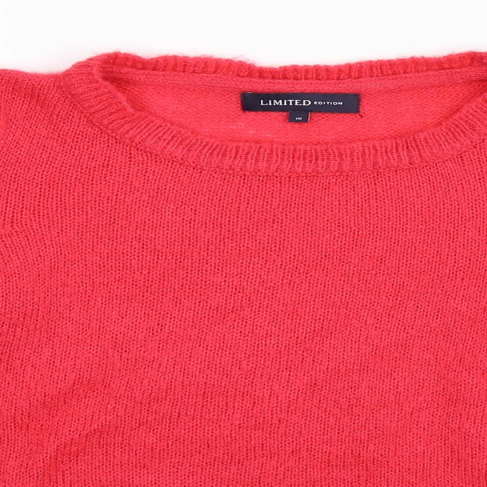Marks and Spencer Womens Pink  Knit Pullover Jumper Size 10