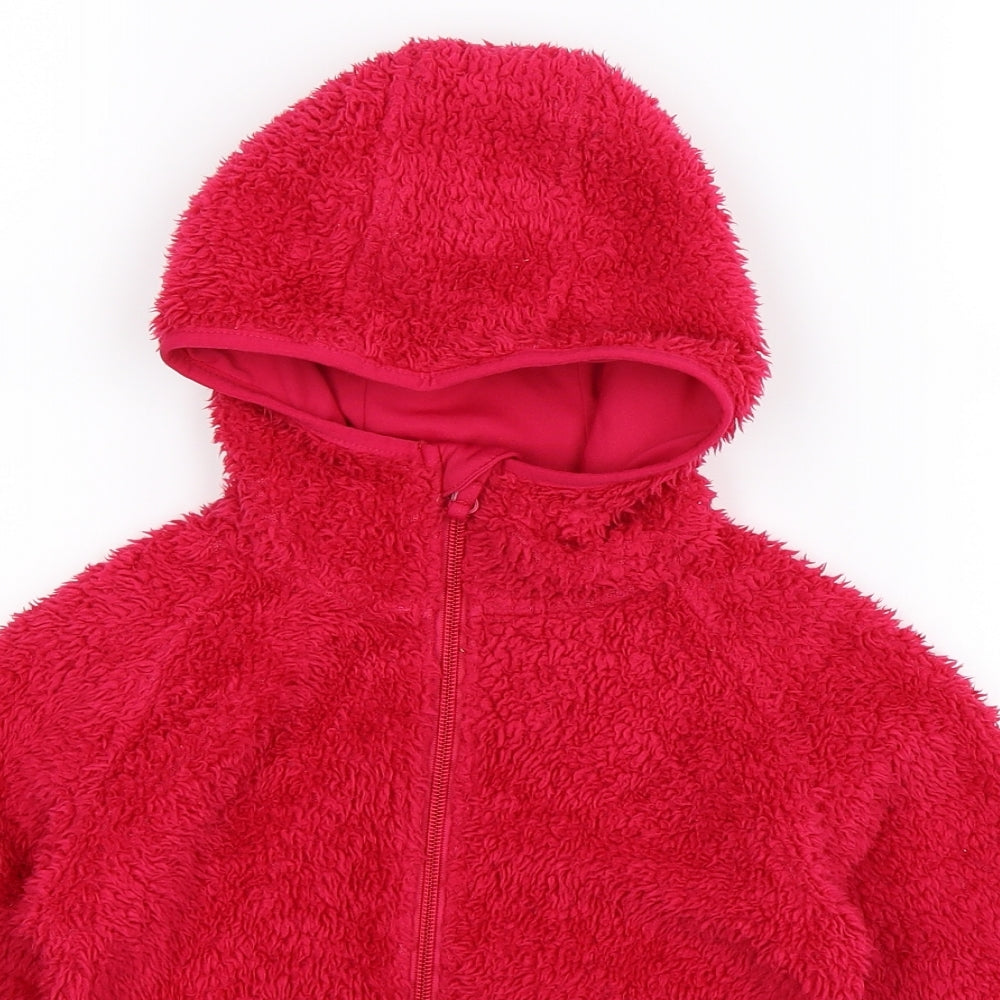 Higear Girls Pink  Fleece Jacket  Size 5-6 Years