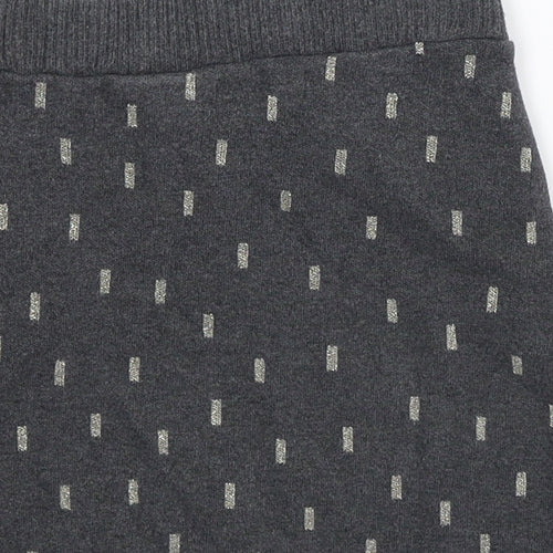 H&M Girls Grey   A-Line Skirt Size 7-8 Years