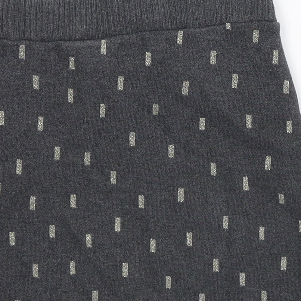 H&M Girls Grey   A-Line Skirt Size 7-8 Years
