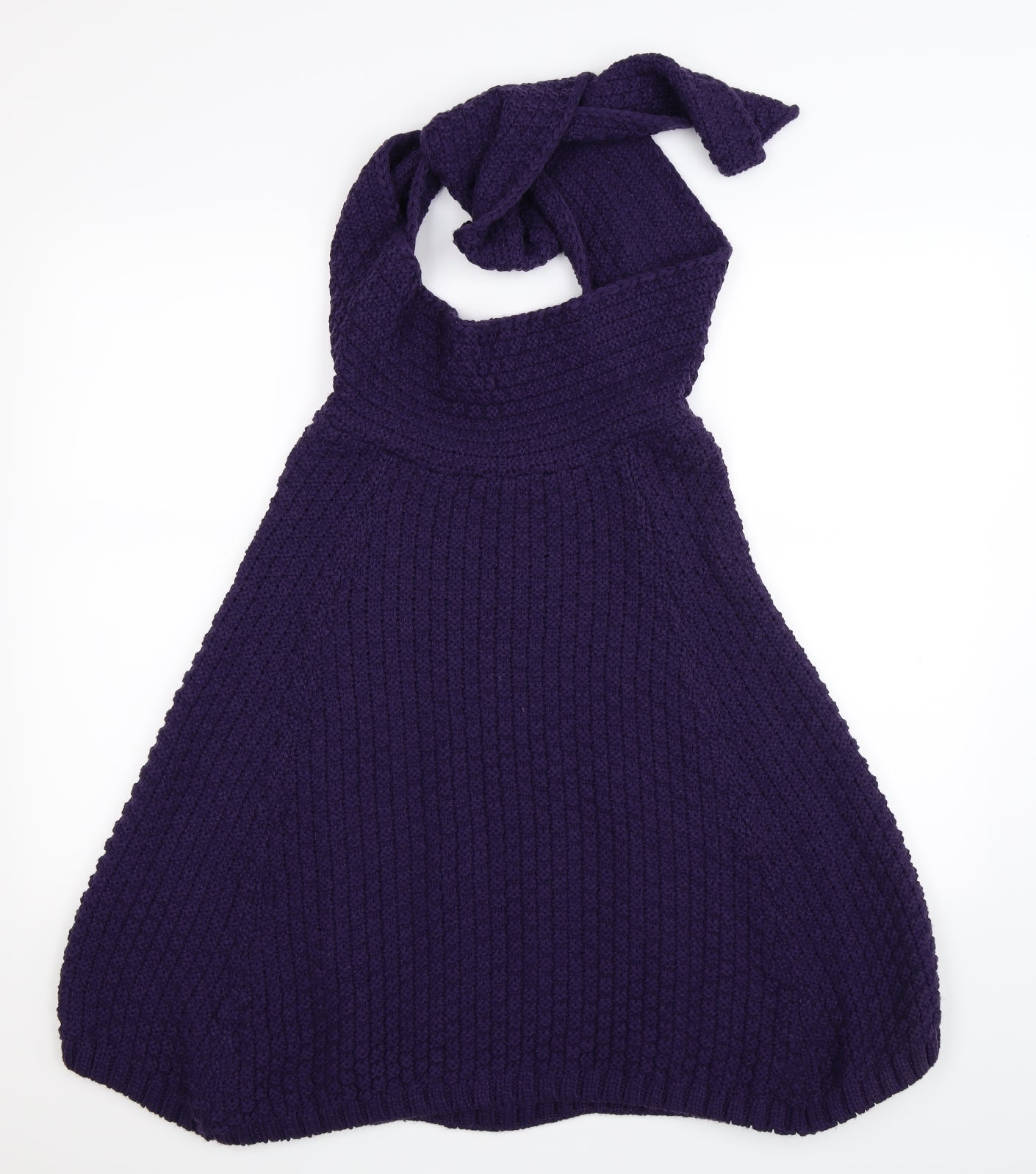 Matalan Womens Purple  Knit Jumper Dress  One Size