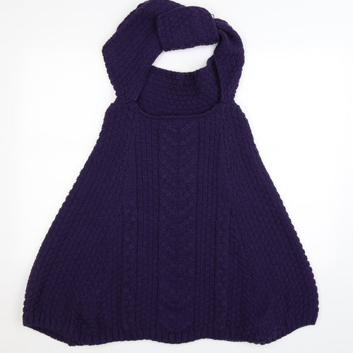Matalan Womens Purple  Knit Jumper Dress  One Size