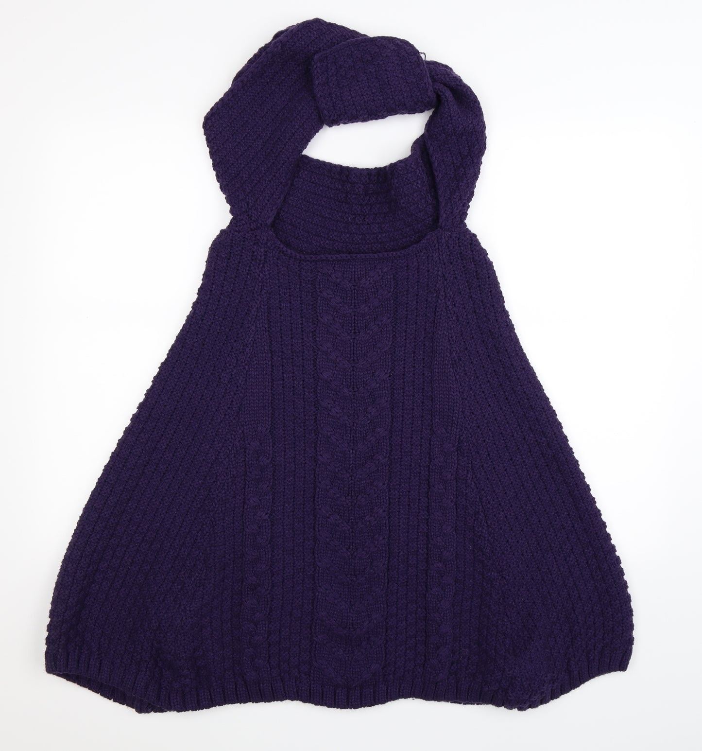 Matalan Womens Purple  Knit Jumper Dress  One Size