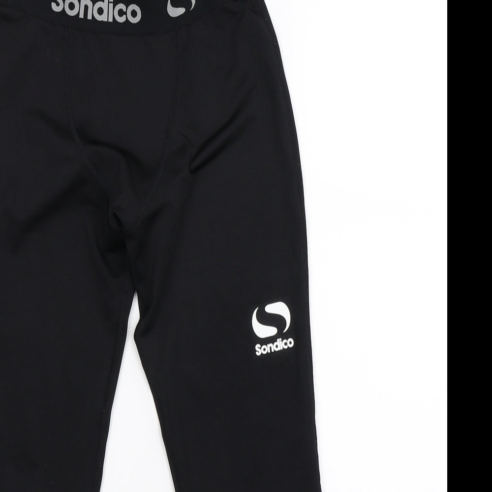 Sondico Girls Black   Jegging Trousers Size 11-12 Years - Compression