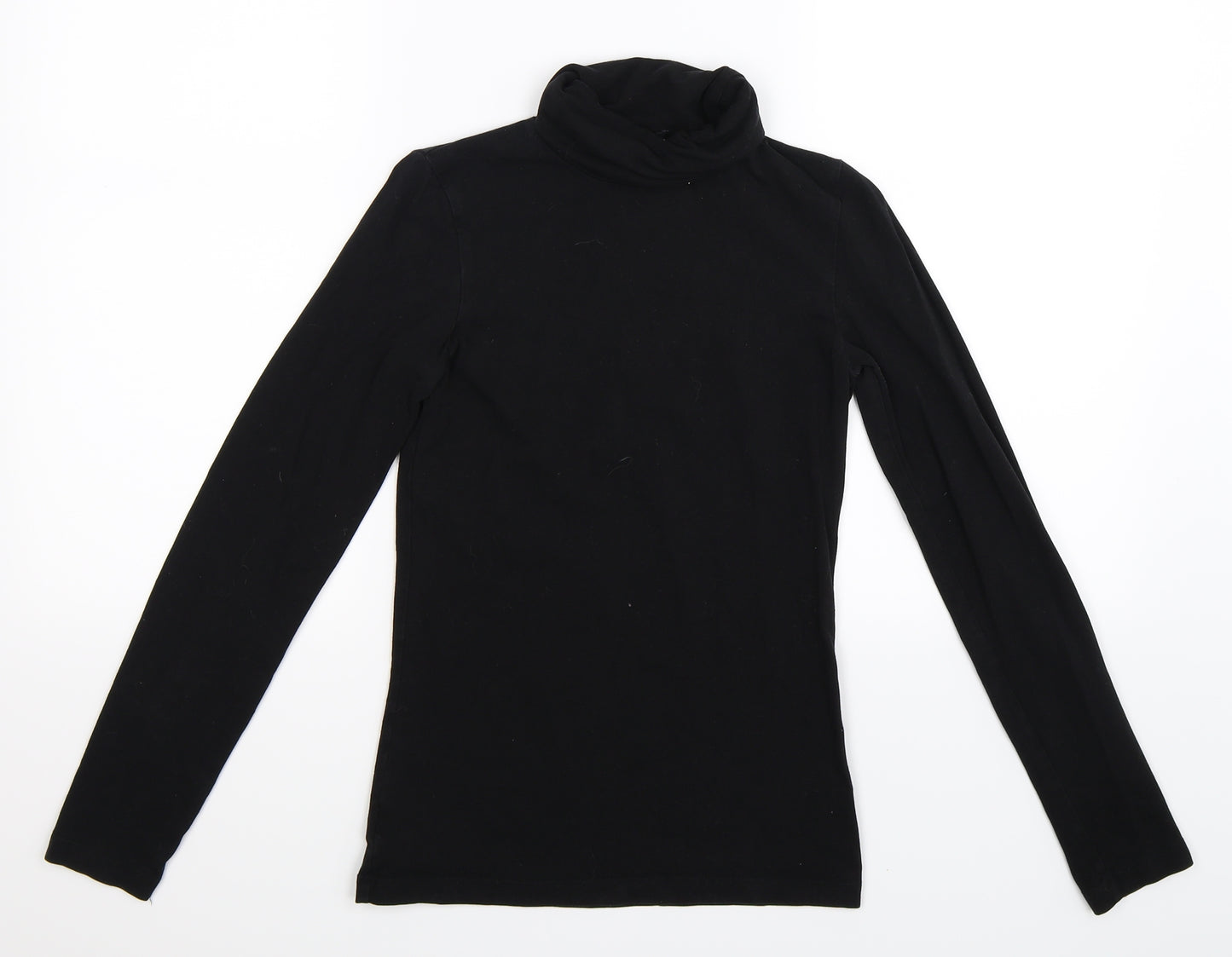 Mango Womens Black   Pullover Sweatshirt Size S
