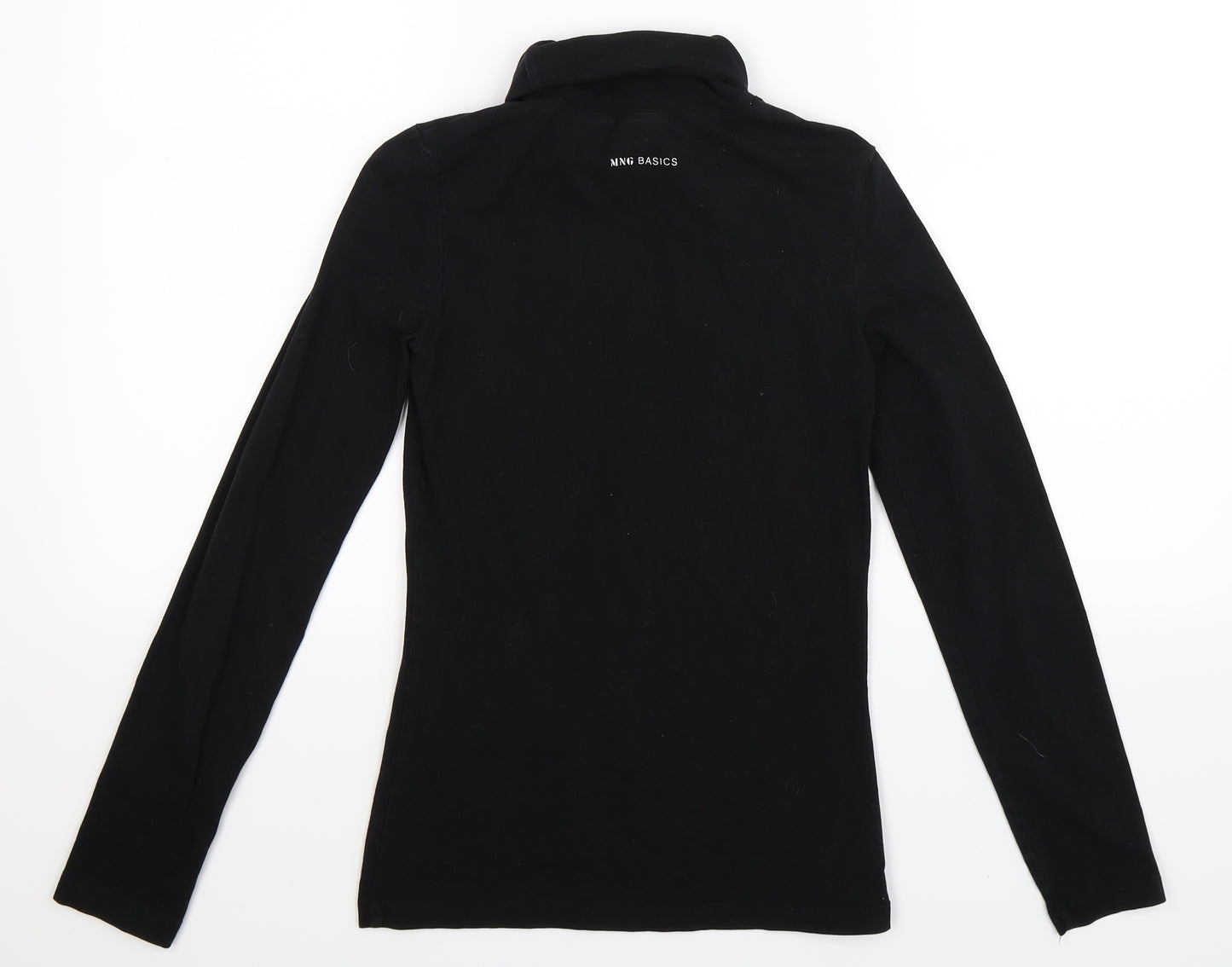 Mango Womens Black   Pullover Sweatshirt Size S