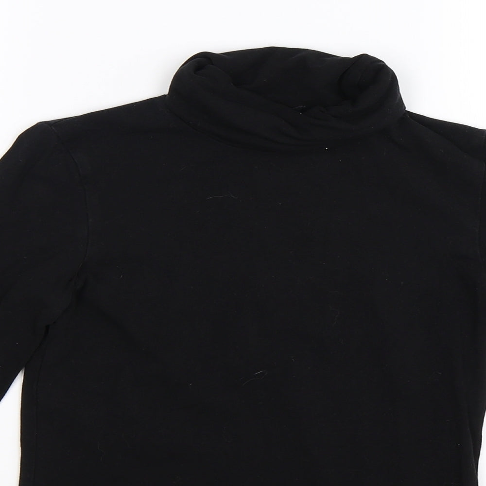 Mango Womens Black   Pullover Sweatshirt Size S