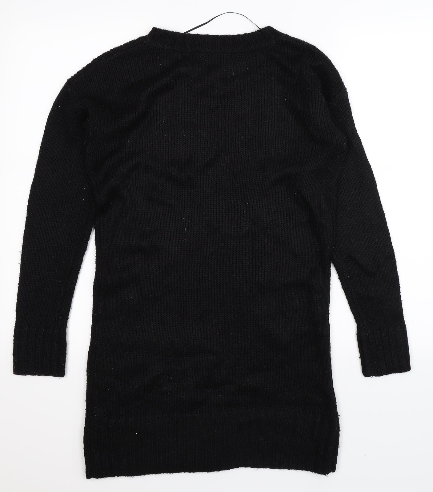Atmosphere Womens Black  Knit Jumper Dress  Size 8