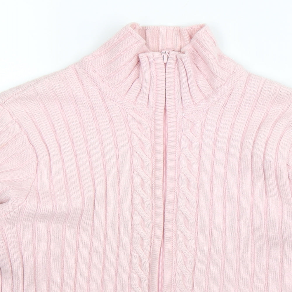 Green Lamb Womens Pink  Knit Cardigan Jumper Size M