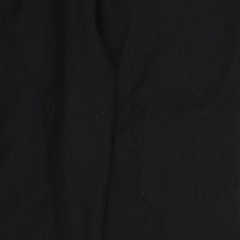 Marks and Spencer Womens Black   Trousers  Size 16 L26 in