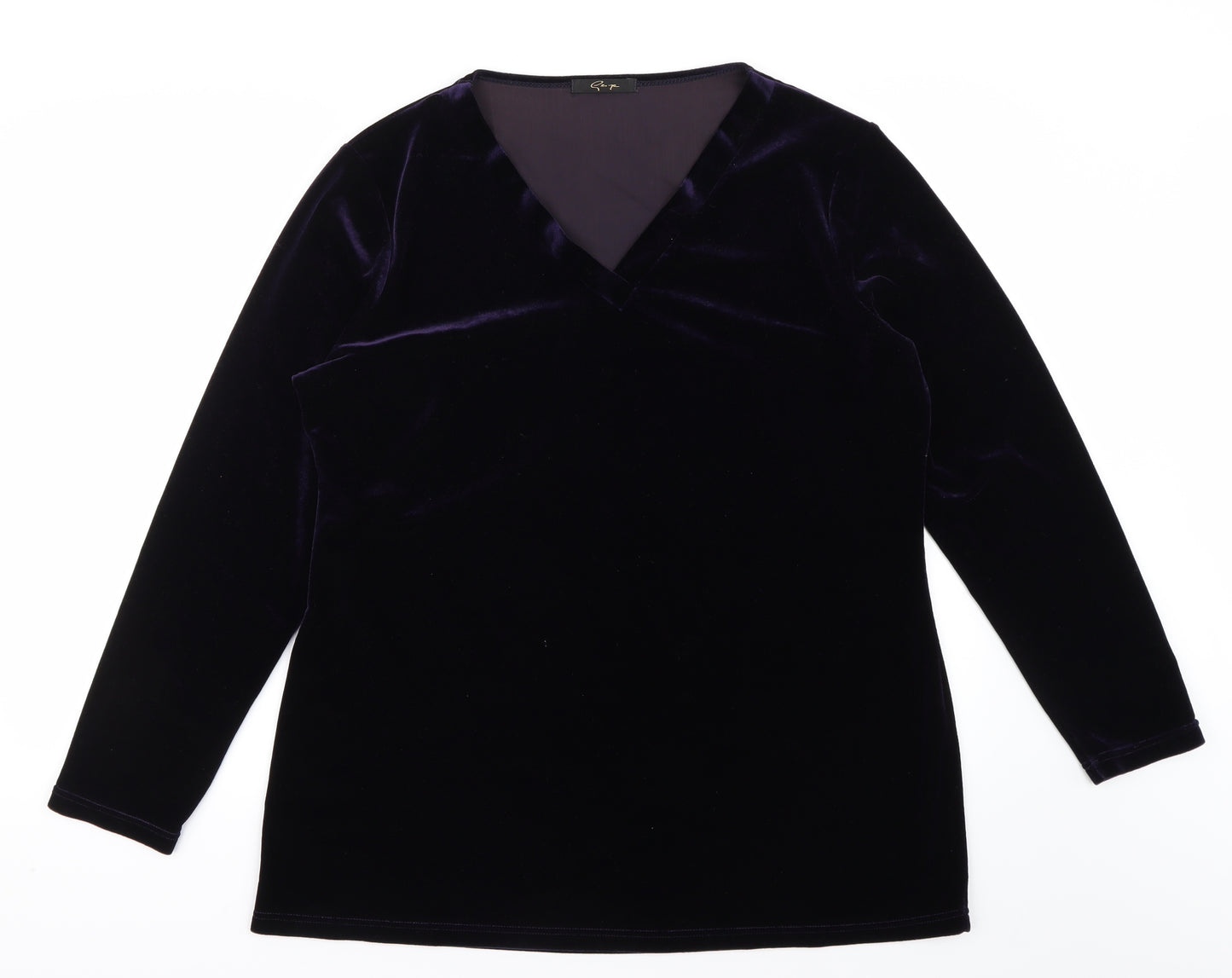 George Womens Blue   Basic T-Shirt Size 18