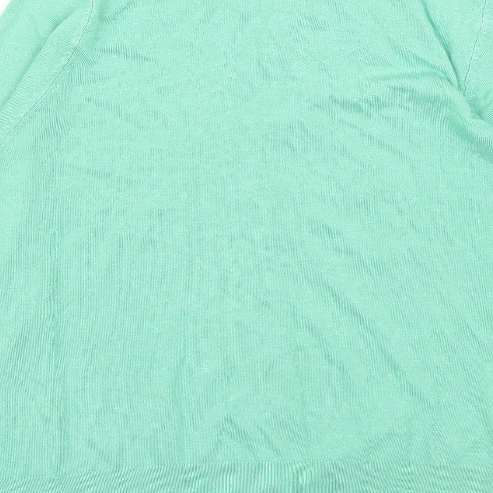 Marks and Spencer Womens Green   Cardigan Jumper Size 18