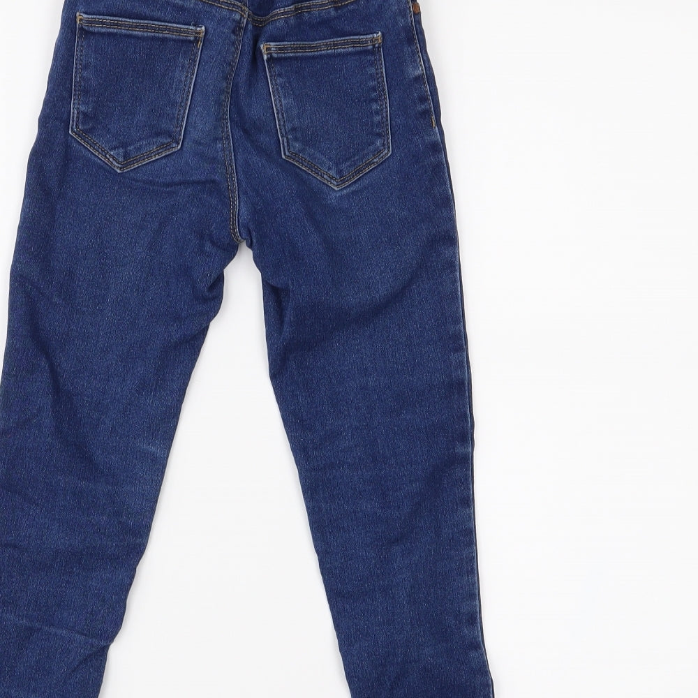 Denim & Co. Girls Blue   Skinny Jeans Size 5-6 Years