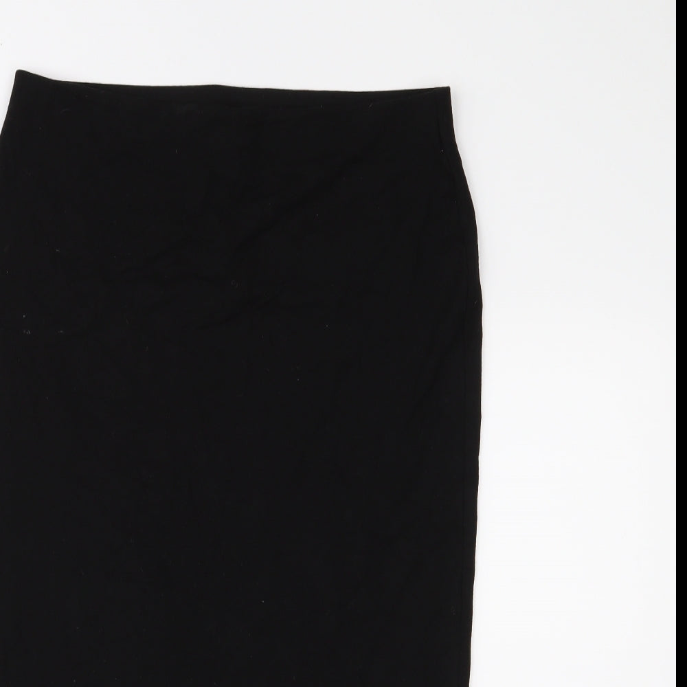 F&F Womens Black   Straight & Pencil Skirt Size 12