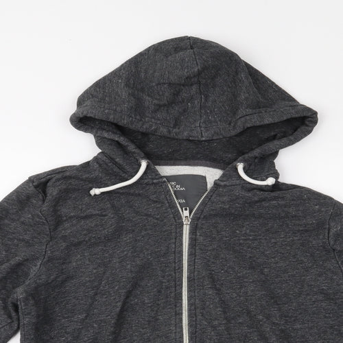 H&M Womens Grey   Full Zip Hoodie Size S