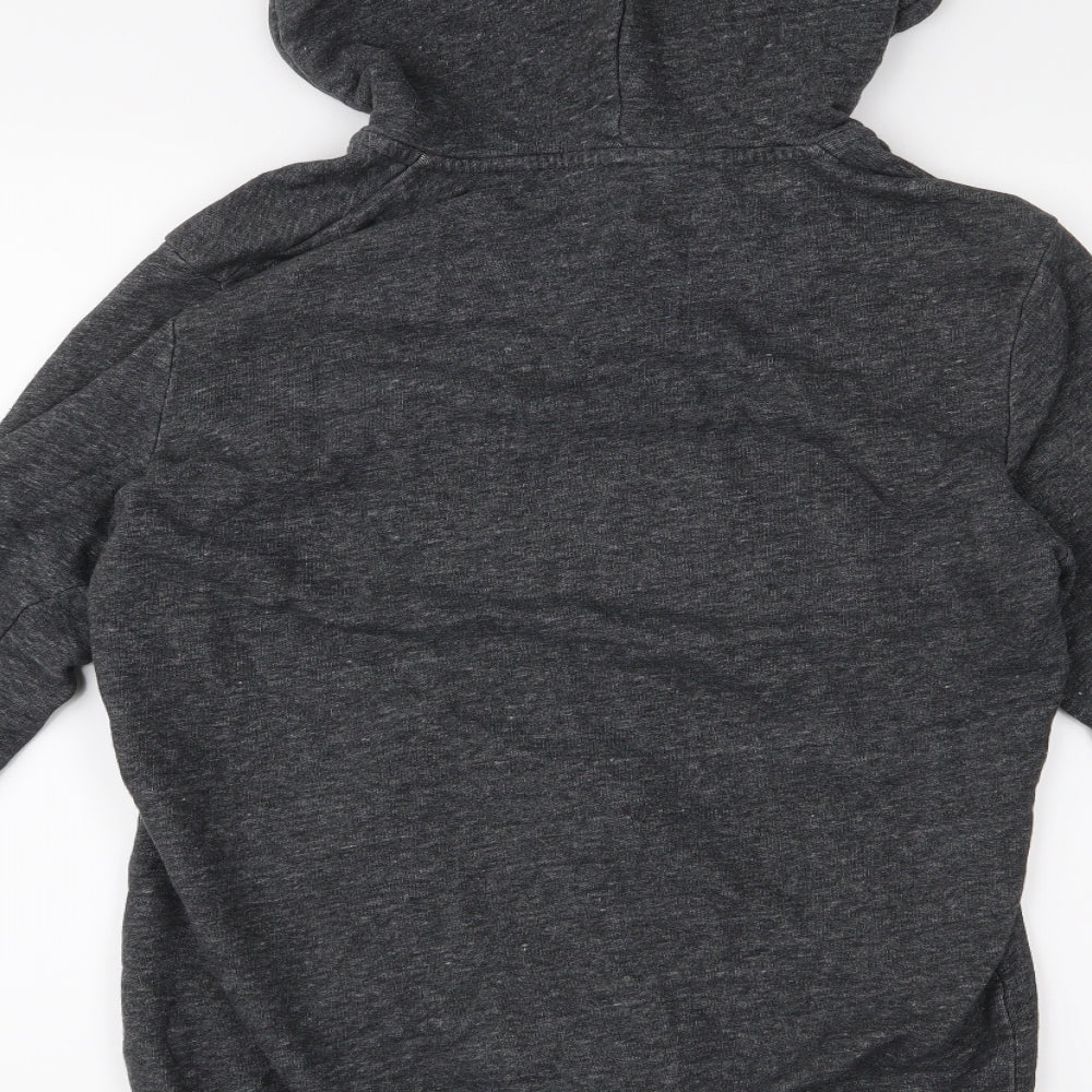 H&M Womens Grey   Full Zip Hoodie Size S