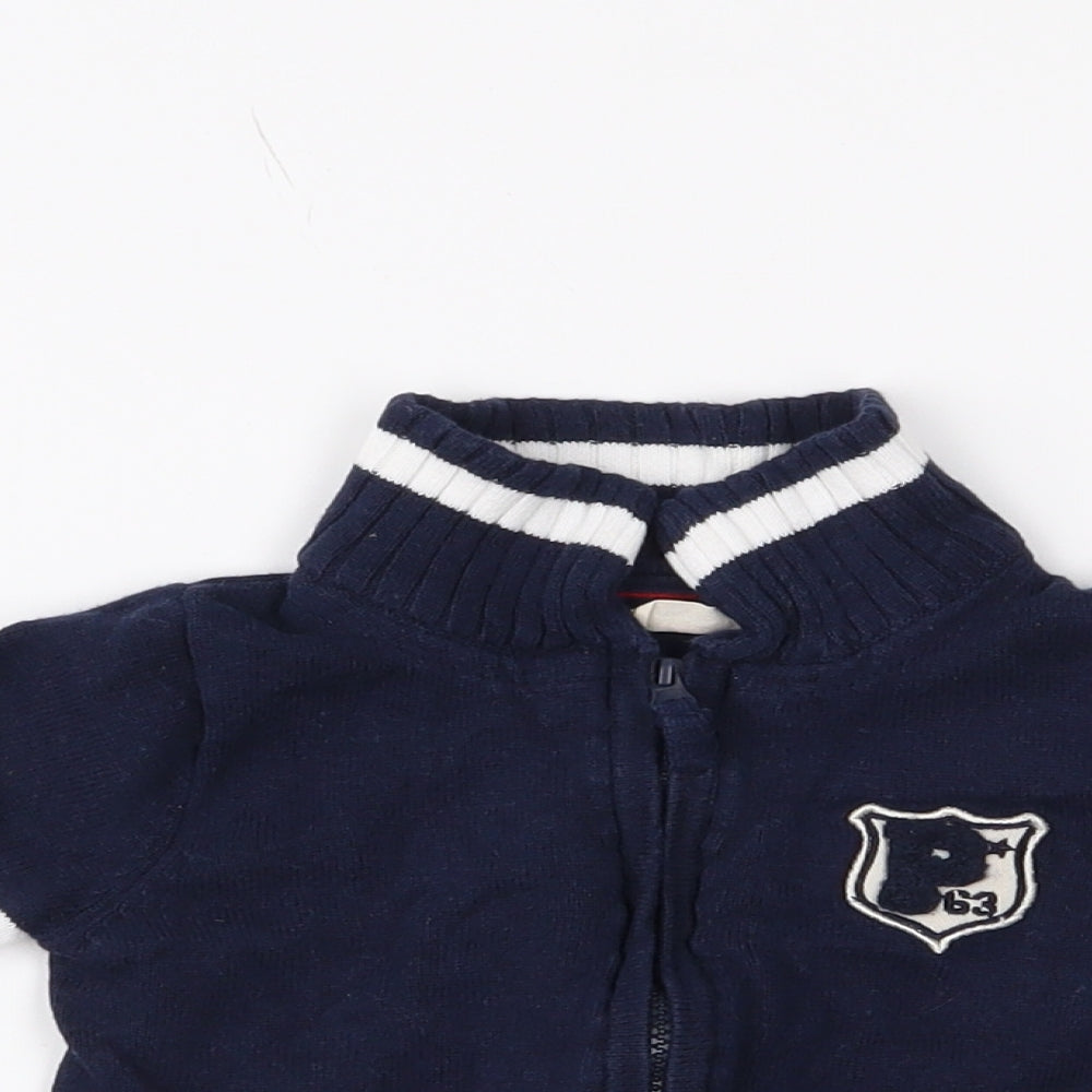 prenatal  Boys Blue   Cardigan Jumper Size 6-9 Months