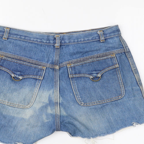 St Michaels  Womens Blue   Cut-Off Shorts Size 14