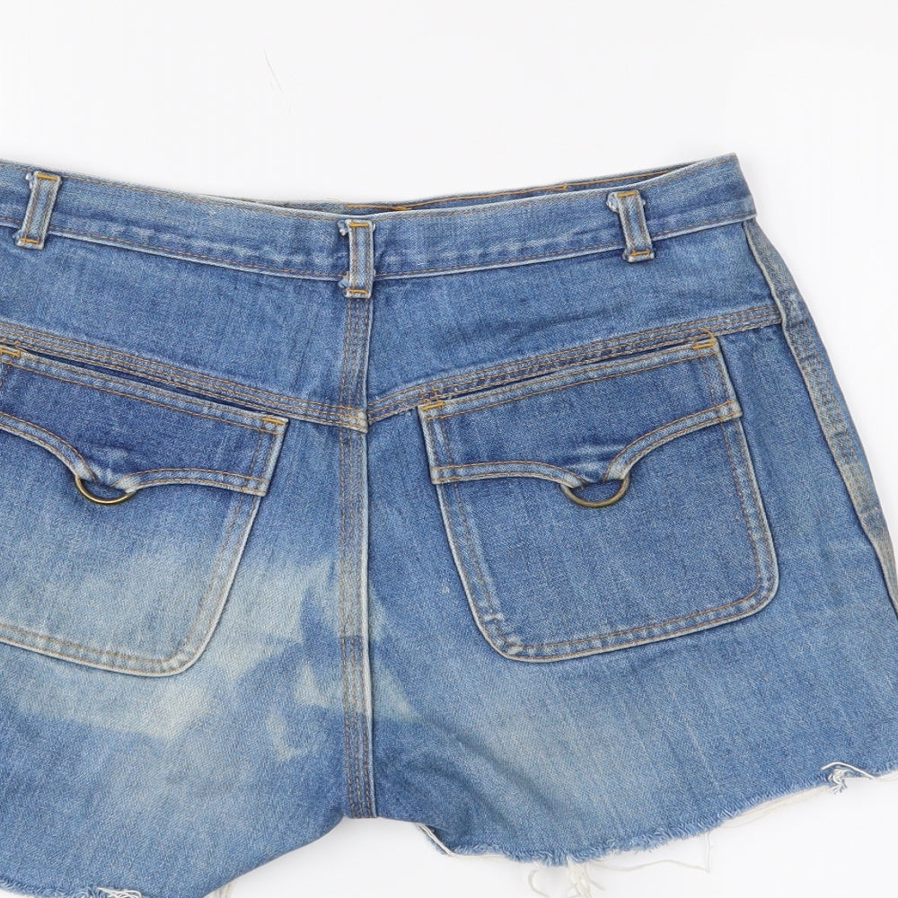 St Michaels  Womens Blue   Cut-Off Shorts Size 14