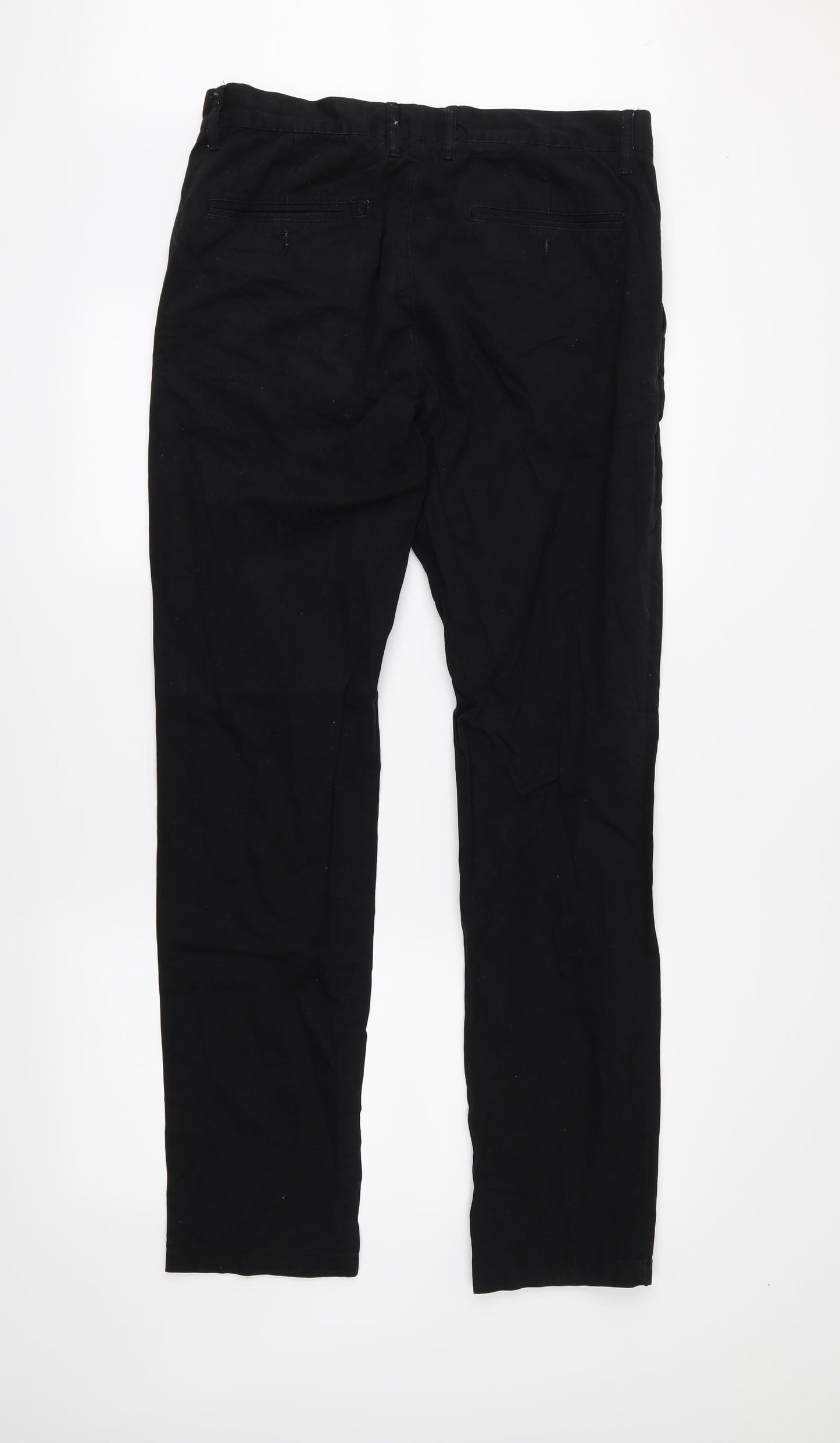 L.O.G.G Mens Black   Straight Jeans Size 32 L32 in