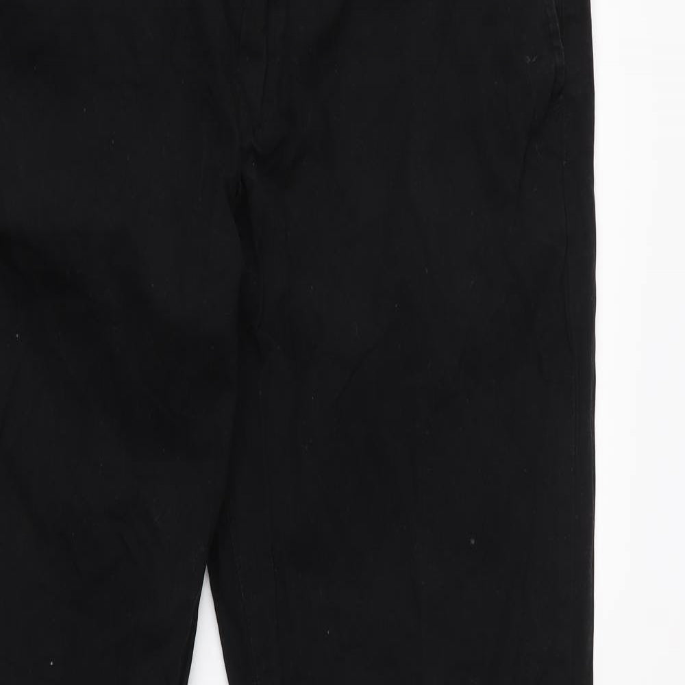 L.O.G.G Mens Black   Straight Jeans Size 32 L32 in