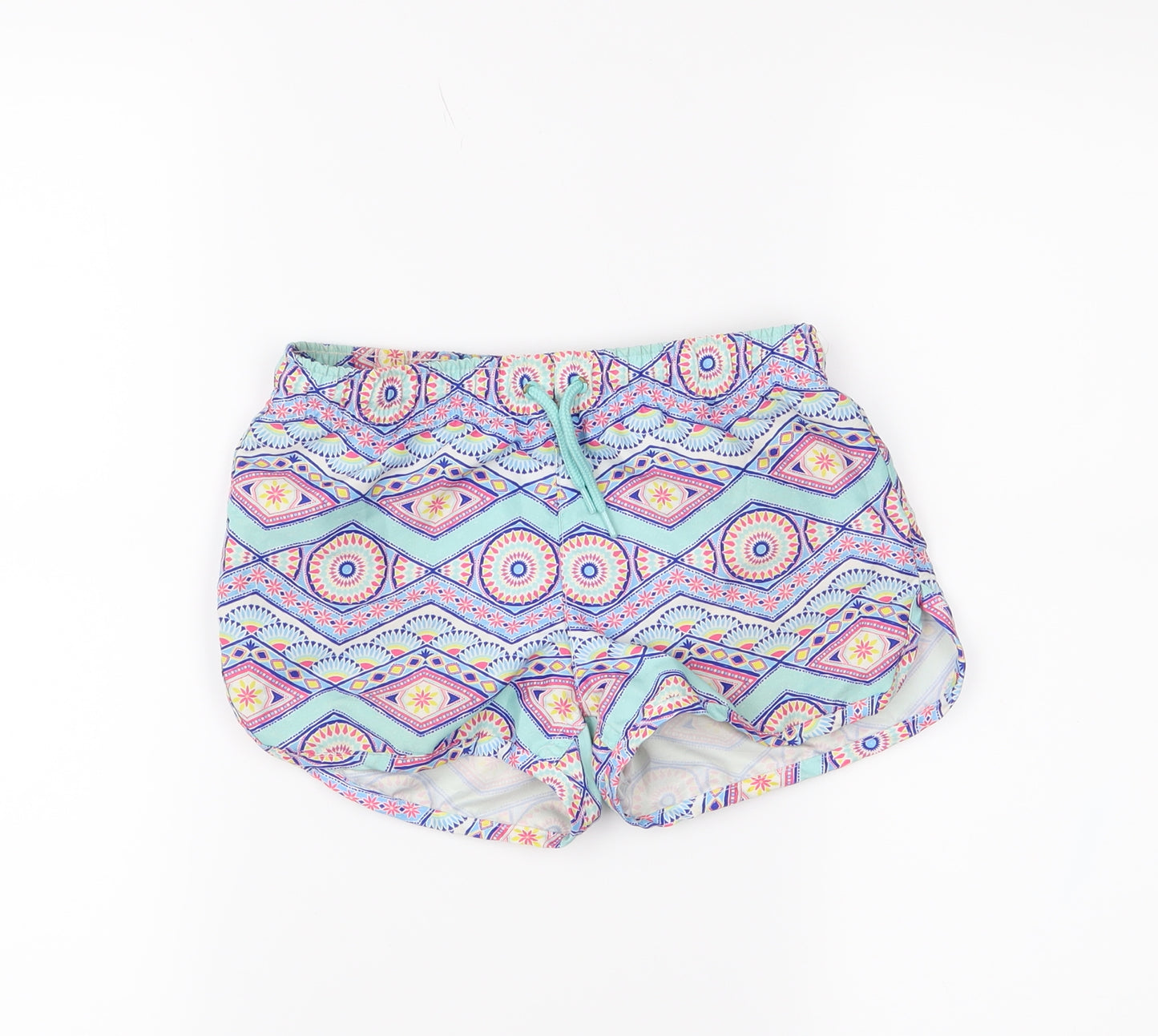 Zara Girls Blue   Sweat Shorts Size 7-8 Years