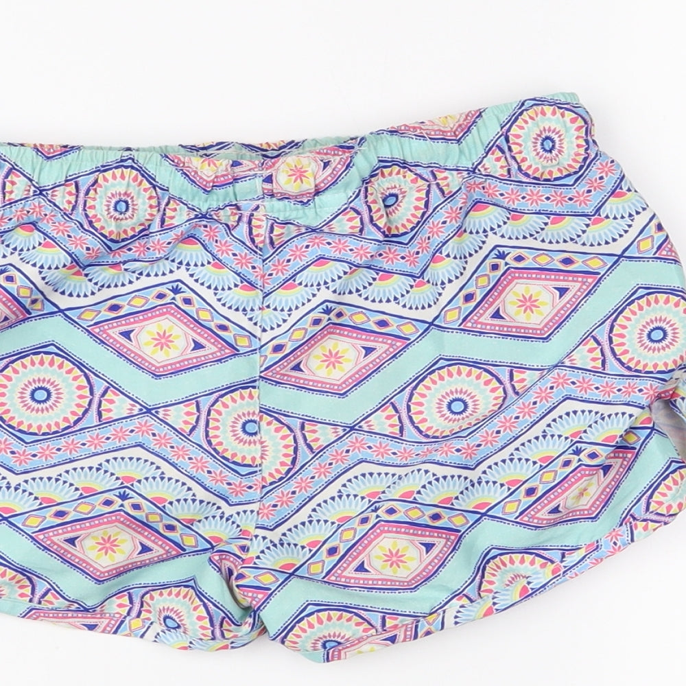 Zara Girls Blue   Sweat Shorts Size 7-8 Years