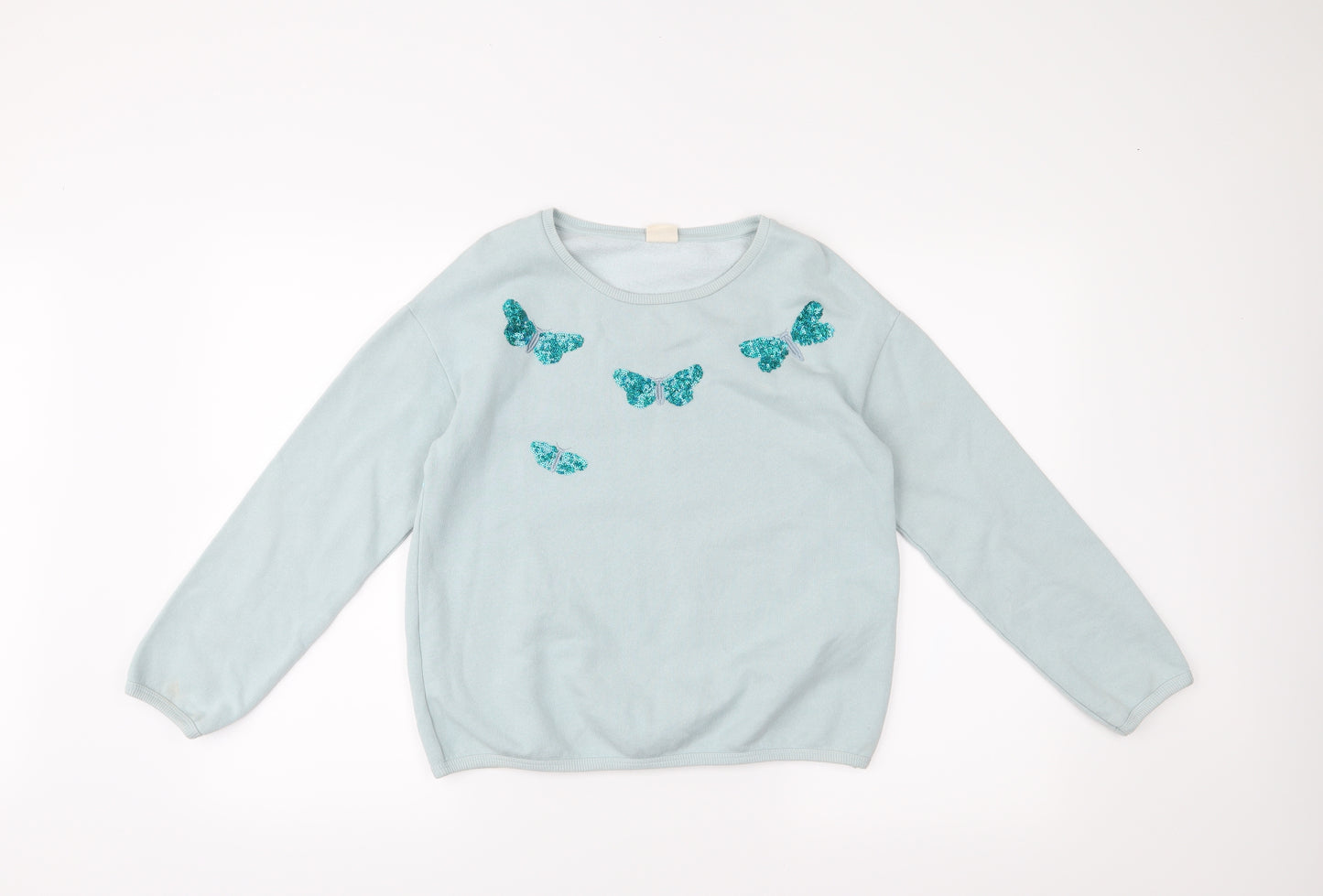 Zara Girls Blue   Pullover Jumper Size 11-12 Years