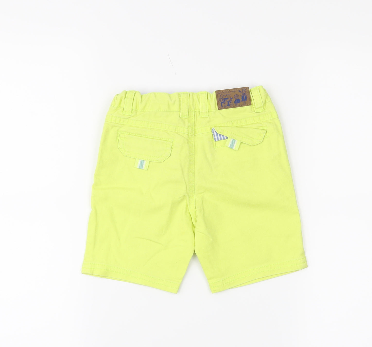 Sergent Major Boys Yellow   Chino Shorts Size 3 Years