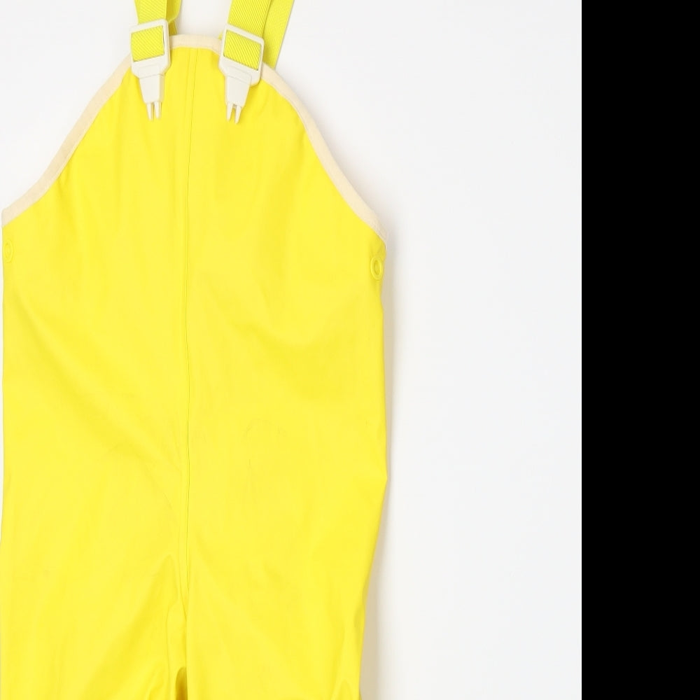 H&M Boys Yellow   Snow Pants Trousers Size 18-24 Months