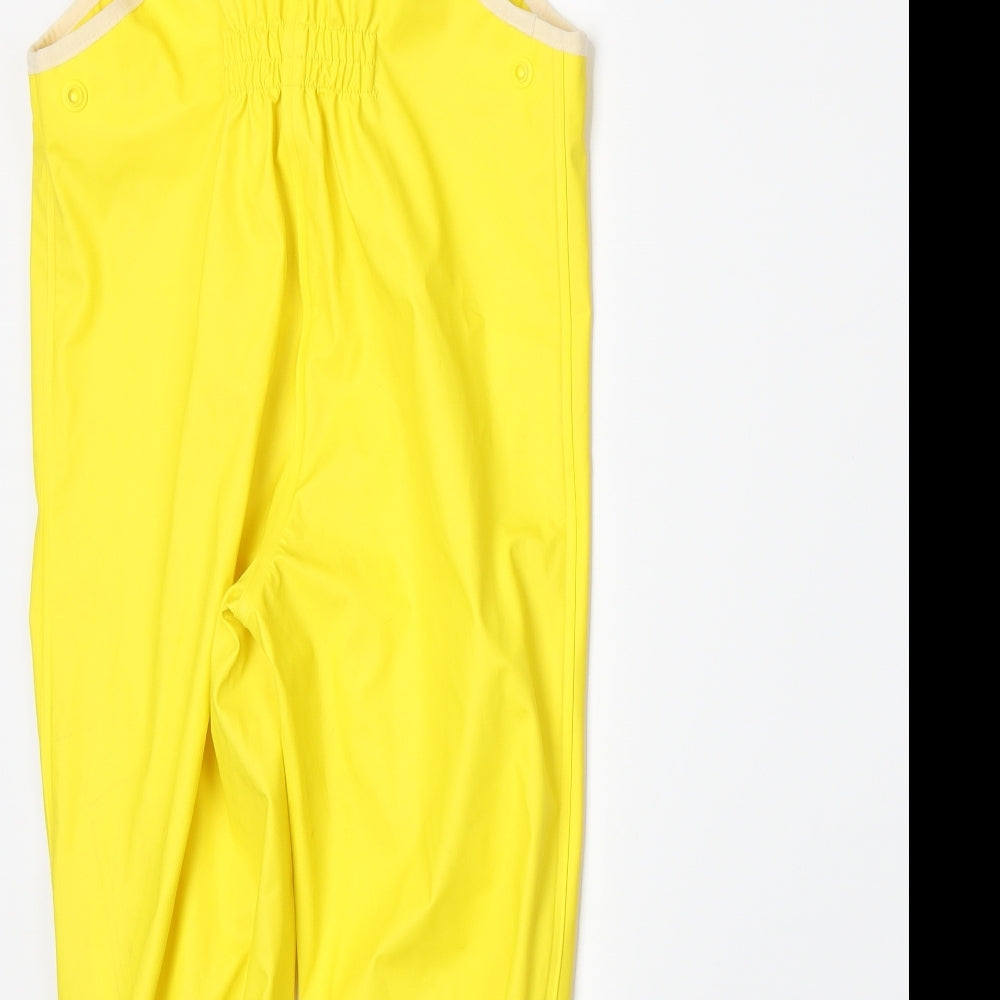 H&M Boys Yellow   Snow Pants Trousers Size 18-24 Months