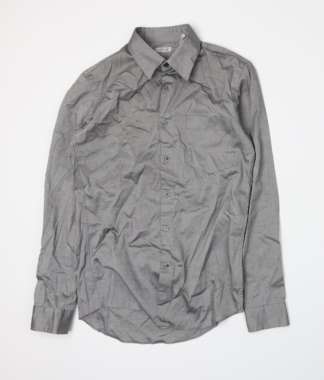 Uniqlo Mens Grey    Dress Shirt Size S