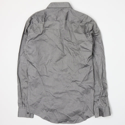 Uniqlo Mens Grey    Dress Shirt Size S