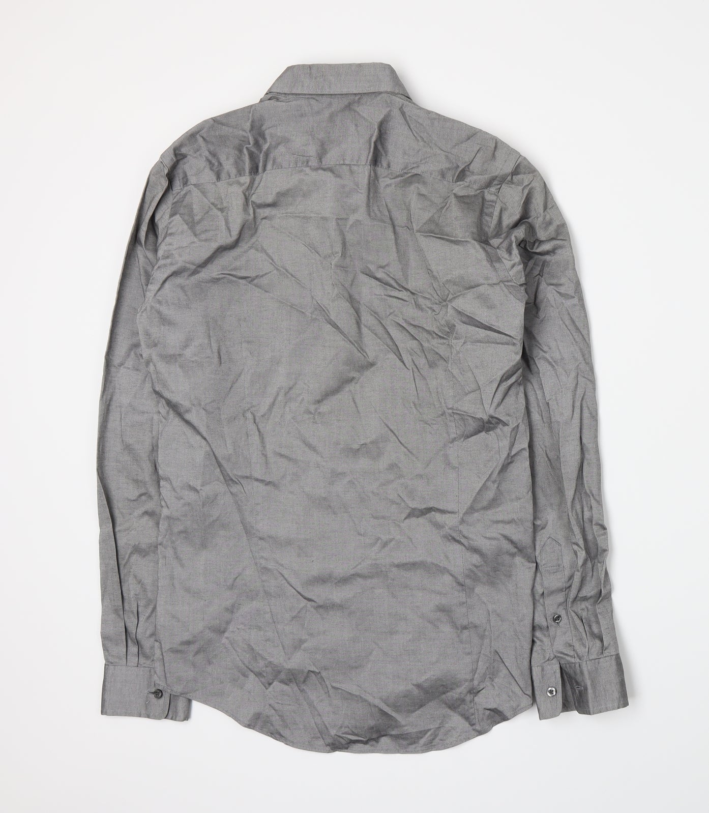 Uniqlo Mens Grey    Dress Shirt Size S