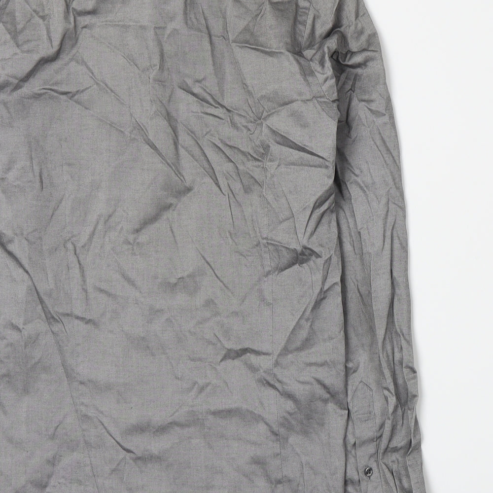 Uniqlo Mens Grey    Dress Shirt Size S