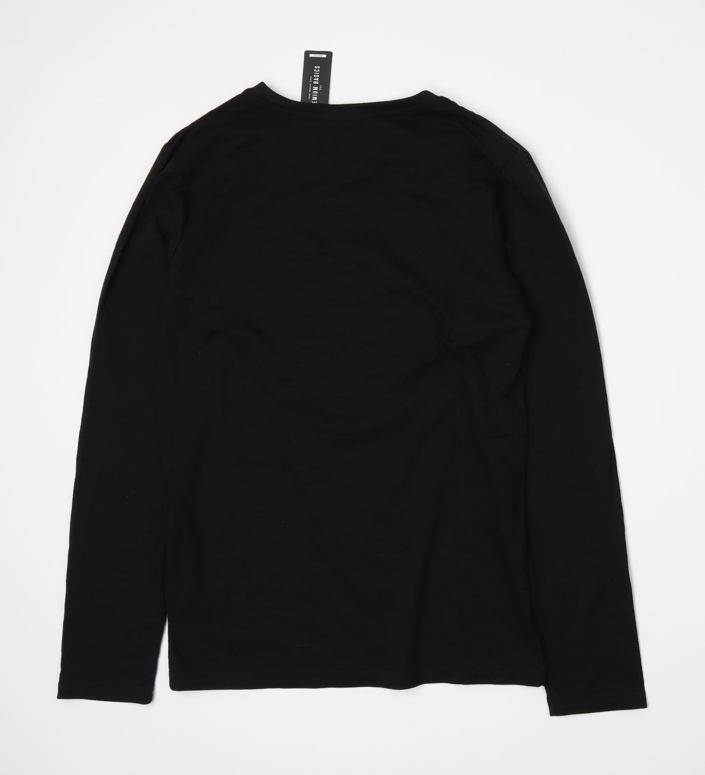 S&J Mens Black    T-Shirt Size M